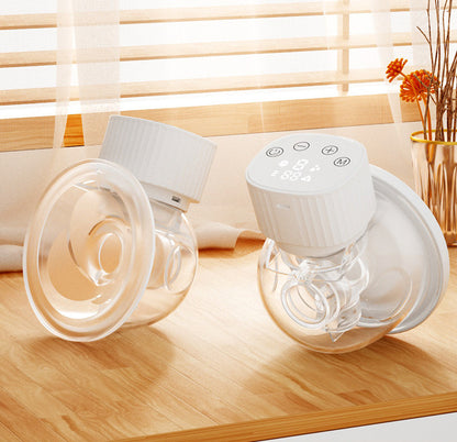 Buzz Kids Dual-Wearable Hands-Free Electric Automatic Breast Pump Milk Collector