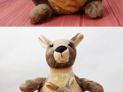 Mother and Son Kangaroo Doll Set, Australian Boxing Kangaroo Theme, Ideal Birthday Gift