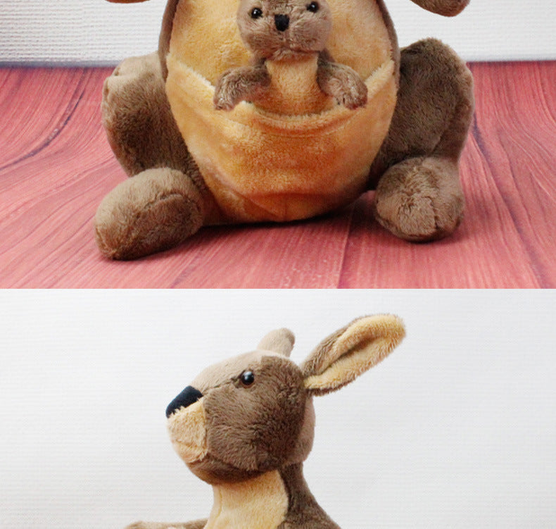 Mother and Son Kangaroo Doll Set, Australian Boxing Kangaroo Theme, Ideal Birthday Gift