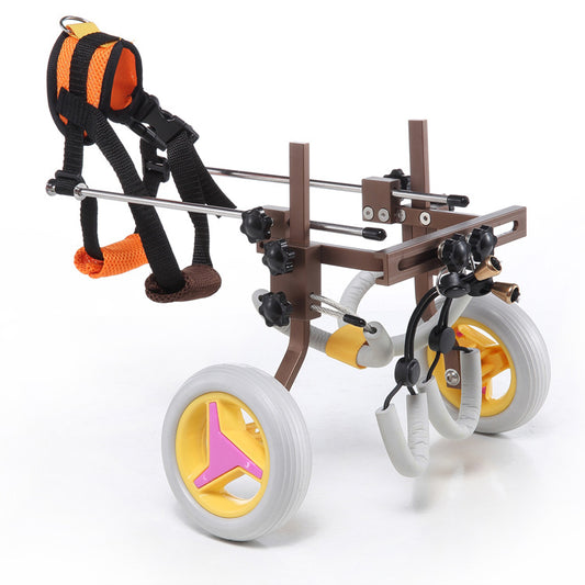 Pet Rehabilitation Walking Assistance Car, Puppy Disabled Car, and Two-Wheeled Scooter for Dogs