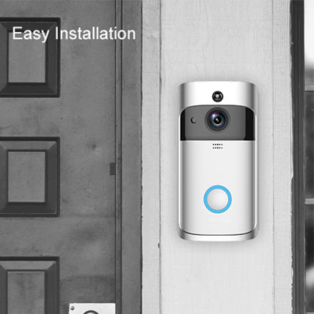 Smart Visual Intercom Wireless Doorbell Cat Eye V5 - Home WiFi Remote Video Monitoring Camera