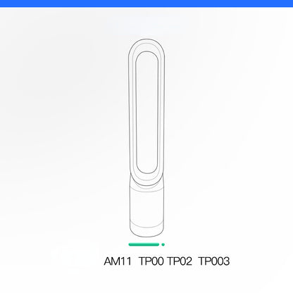 Compatible Replacement Filter for Dyson Air Purifiers (TP00/03/02/AM11/BP01) - High-Efficiency Filter Element