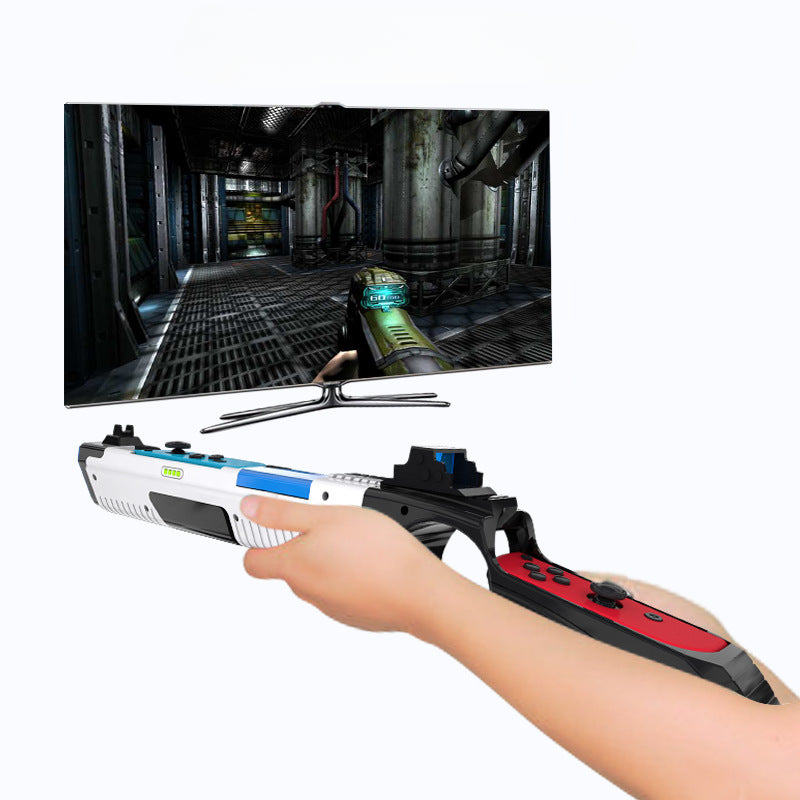 Switch Joy-Con Motion Sensing Gun – Gaming Accessories for Nintendo Switch/OLED, Shooting Game Grip, Multiple Colors