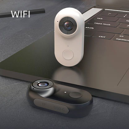 WiFi Thumb-Sized Sports Camera - 1080p HD Magnetic Outdoor Cycling, Hiking, and Recording Action Camera