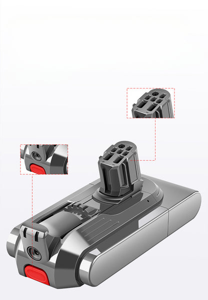 Dyson Replacement Battery for V12 Slim/SV20 Vacuum Cleaner - High Capacity Lithium Battery Charger Accessory