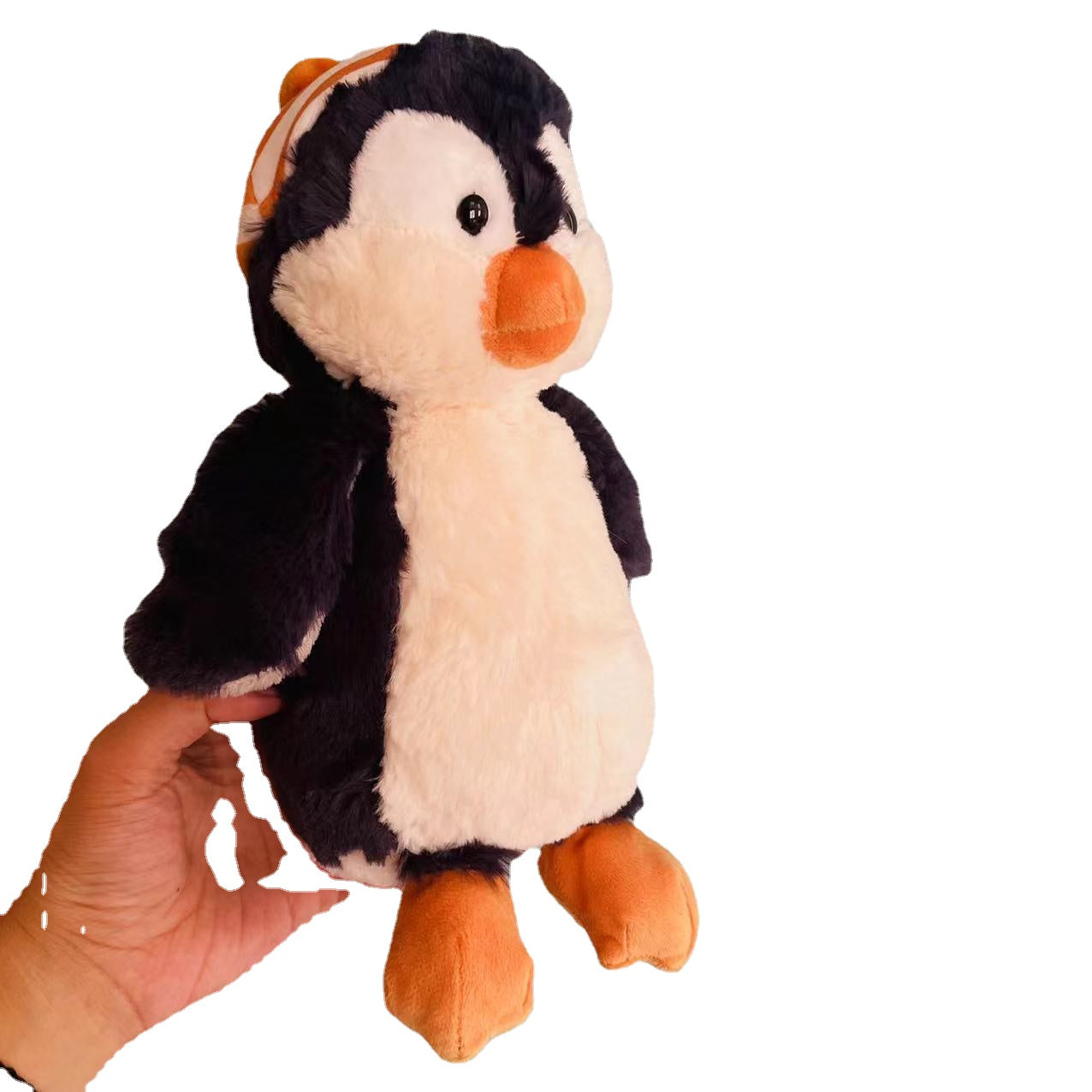 Hatted Penguin Plush Toy Doll - Adorable Soothing Companion, Perfect Sleeping Girl Gift, Ideal for Cute Girls