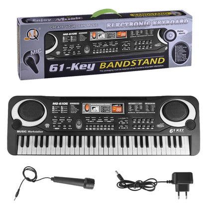 61-Key Multifunctional Children's Electronic Keyboard