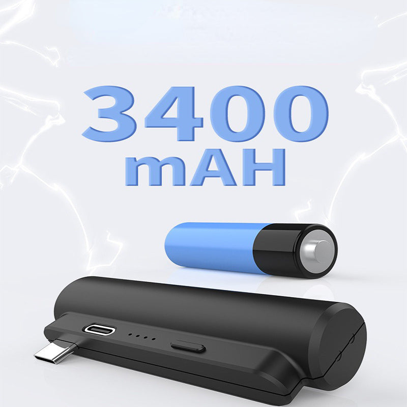 Universal 3400mAh External Battery Pack for Meta Quest 2/3 - VR Headset Accessory for Extended Playtime and Emergency Charging