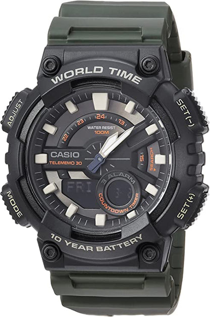 Casio AEQ-110W-3A Digital Watch