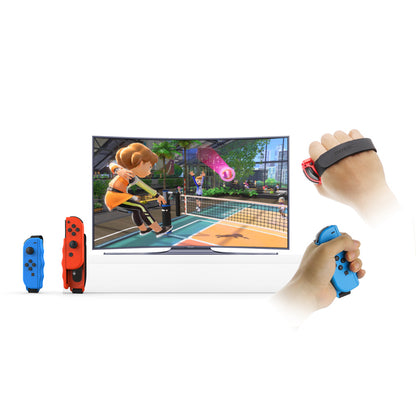 Switch 11-in-1 Sports Kit - Includes Tennis Rackets, Gun Stock, Boxing Band, Sword Grips, Paddles - Compatible with Nintendo Switch