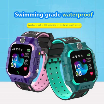 Kids Smart Watch for Boys - 2G Phone Call GPS Locator, 14 Puzzle Games, MP3 Player, Camera, Calculator, Timer, Blue