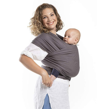 Baby Carrier -  Cotton Crossbody Infant Sling, Front-Facing Baby Wrap