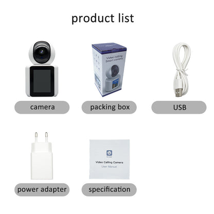 Smart Surveillance Camera with Two-Way Video Call and One-Button Call Feature