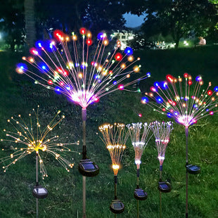 Button-Shaped Christmas Colorful String Lights - Fresh Flower Cake Decoration - Copper Wire LED Battery Christmas Lights