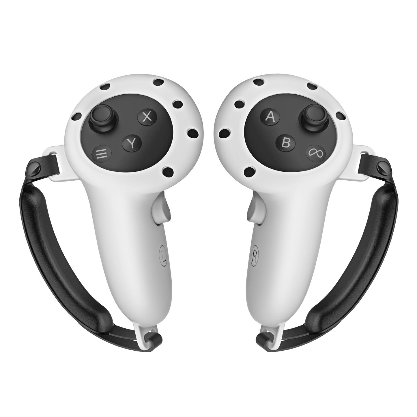 Meta Quest 3 Controller Silicone Protective Cover - Anti-Slip, Sweat-Resistant, Shockproof VR Accessory