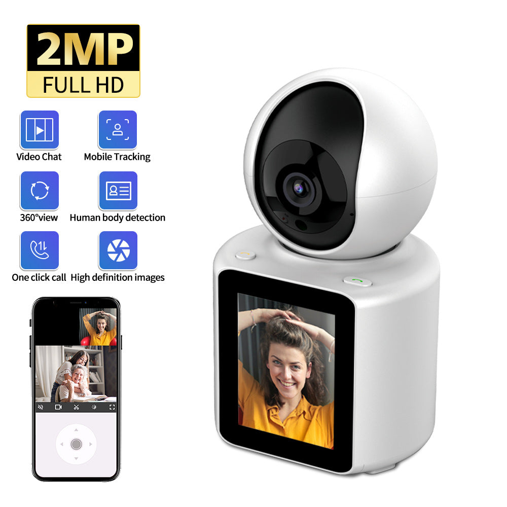 Smart Surveillance Camera with Two-Way Video Call and One-Button Call Feature