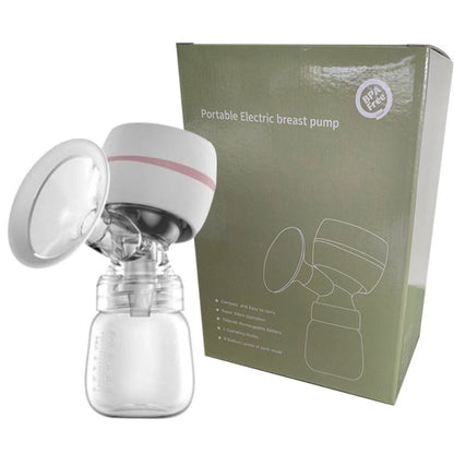 Fully Automatic Electric Breast Pump with Large Suction Power and Massage, Portable Maternity Milker and Breast Booster