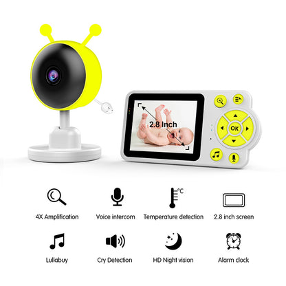 Baby Camera - 720P HD 4.5-Inch Baby Monitor with Smart AI WiFi