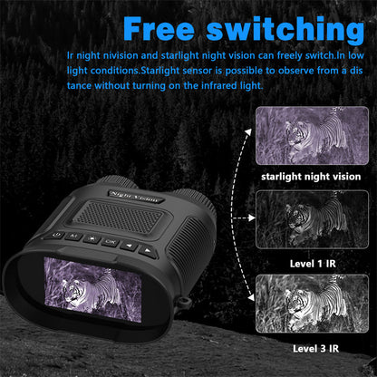 Outdoor 2.5KD Infrared High-Definition Binoculars - Photo, Video, and Night Vision Device for Bird Watching and Beyond