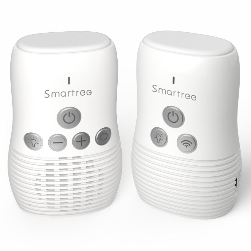 Wireless Baby Sound Monitor with Two-Way Talk and Night Light