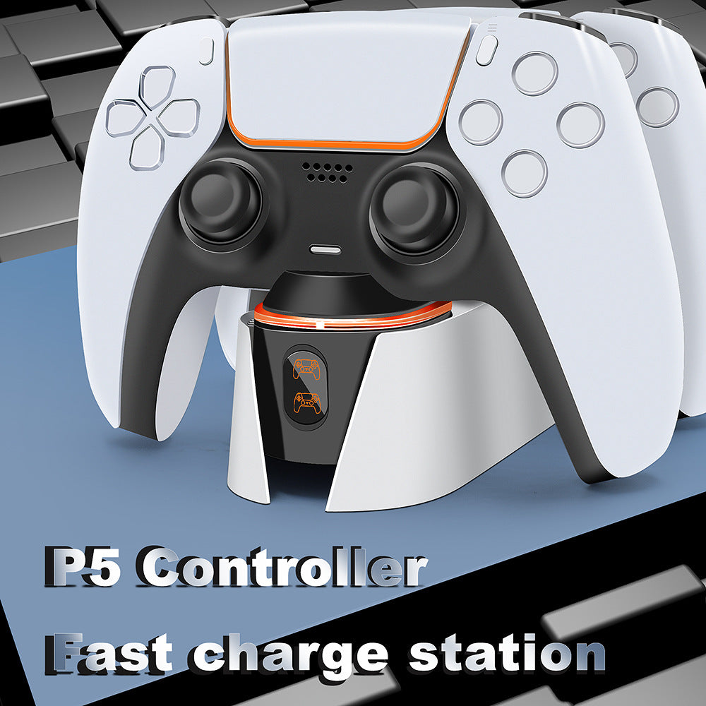 PS5 Elite Controller Charging Dock - Wireless Dual Charging Station for PS5, Fast Charge PS5 Controller Stand, PS5 Accessories