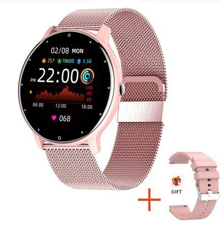 Smart Watch for Men and Women - Wearable Fitness Tracker with Blood Pressure, Blood Oxygen, and Step Count Monitoring - Intelligent Health Companion