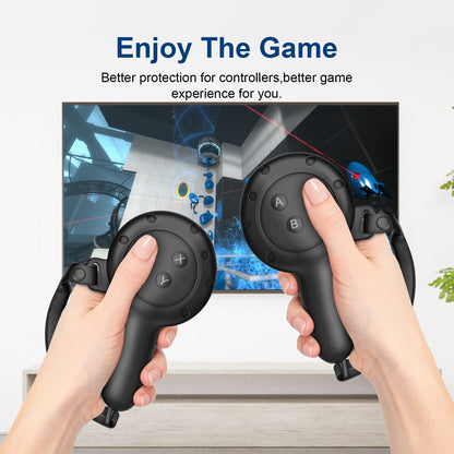 Meta Quest 3 Controller Silicone Protective Cover - Anti-Slip, Sweat-Resistant, Shockproof VR Accessory