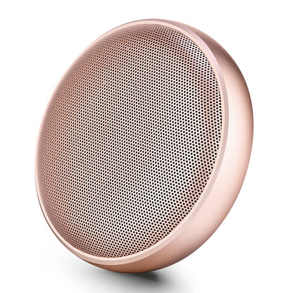 New Wireless Metal Bluetooth Speaker with Bass Boost and Colorful Lights