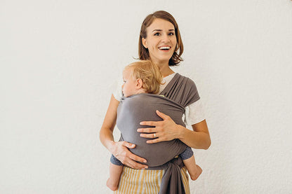 Baby Carrier -  Cotton Crossbody Infant Sling, Front-Facing Baby Wrap