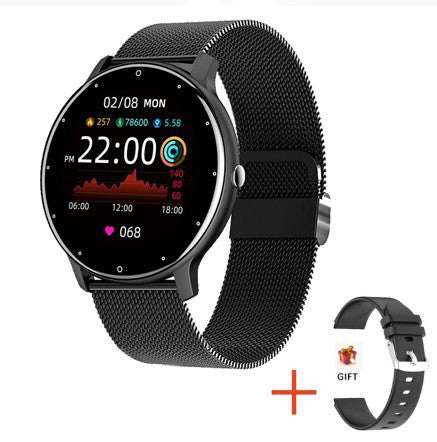 Smart Watch for Men and Women - Wearable Fitness Tracker with Blood Pressure, Blood Oxygen, and Step Count Monitoring - Intelligent Health Companion