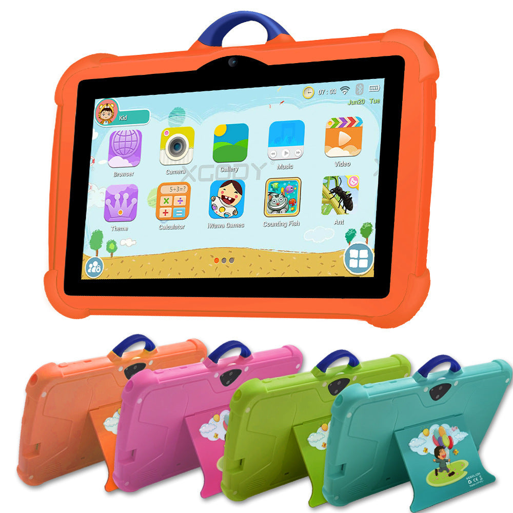 7-Inch Kids Tablet PC - Android 7.1 | Shockproof & Explosion-Proof Design