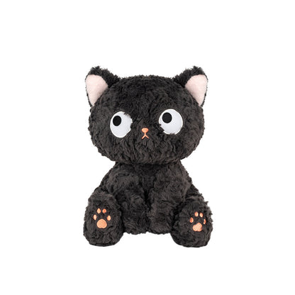 Love Black Cat Doll Plush Toys - Soothe Dolls for Girls - Small Gifts - Long Strip Ragdoll - Grab Machine