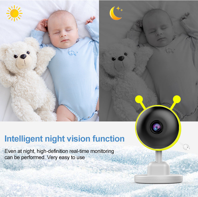 Baby Camera - 720P HD 4.5-Inch Baby Monitor with Smart AI WiFi