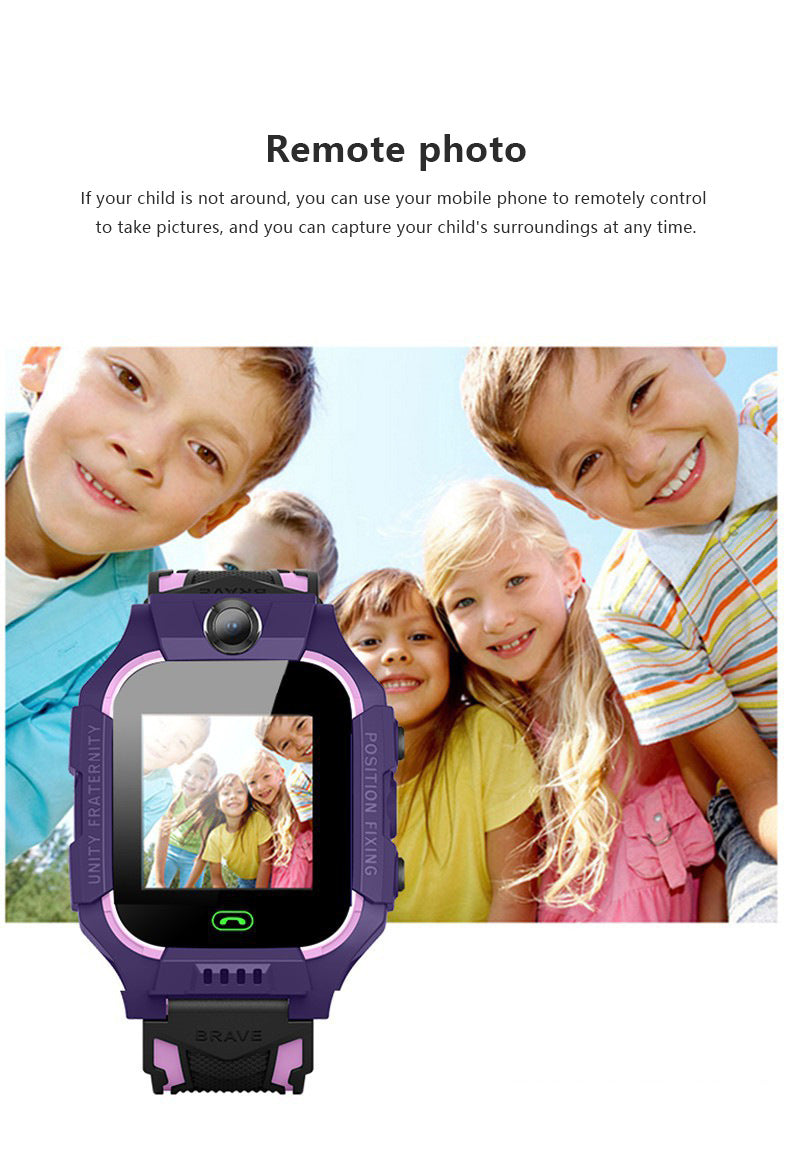 Kids Smart Watch for Boys - 2G Phone Call GPS Locator, 14 Puzzle Games, MP3 Player, Camera, Calculator, Timer, Blue