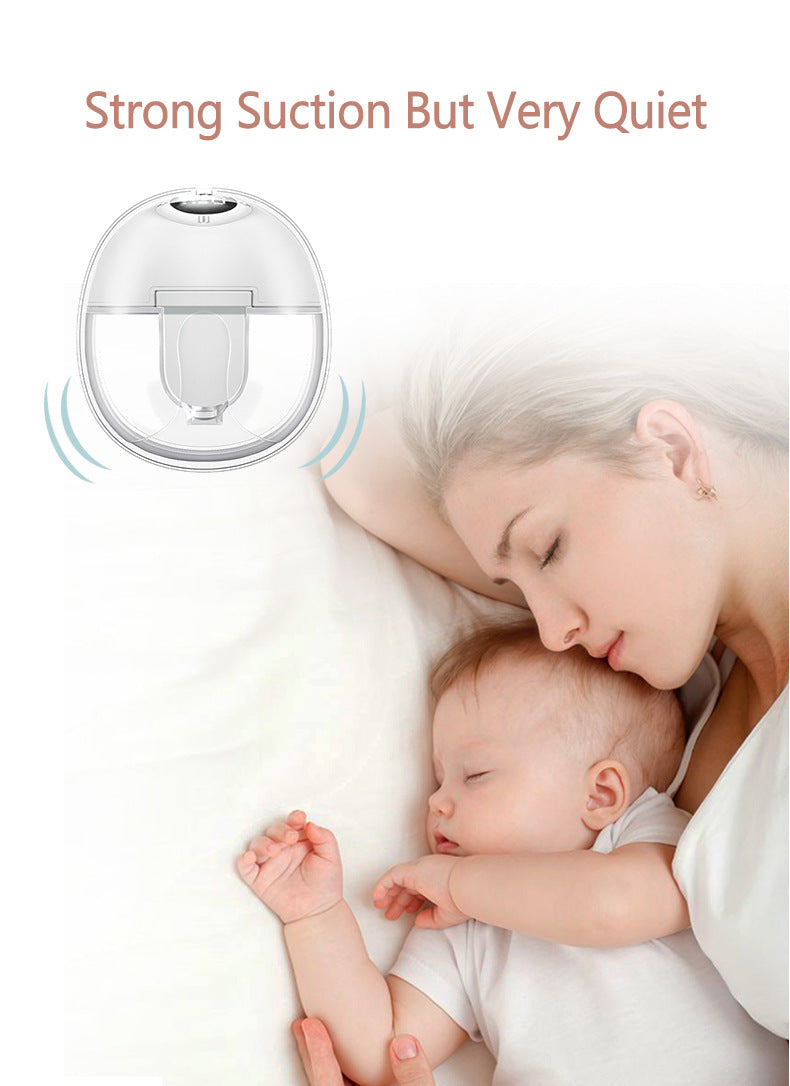 New Wearable Electric Breast Pump - All-in-One Massage and Suction Breast Pump, Hands-Free Design