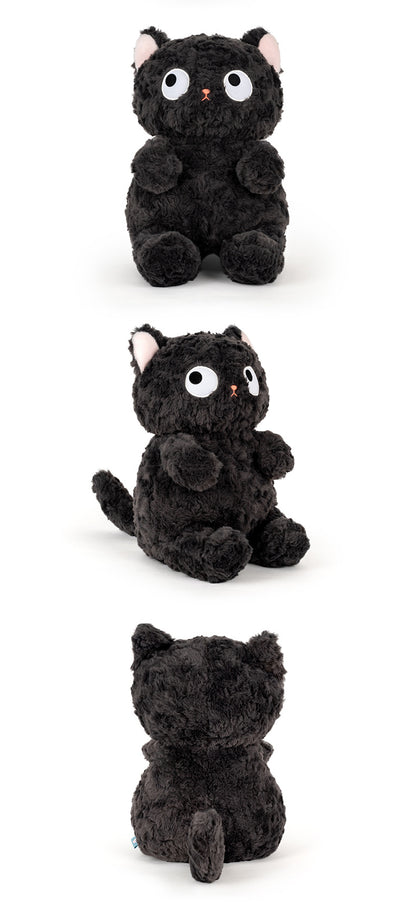 Love Black Cat Doll Plush Toys - Soothe Dolls for Girls - Small Gifts - Long Strip Ragdoll - Grab Machine