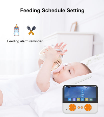 5-Inch Display Baby Monitor with Two-Way Audio and 355° Video Surveillance