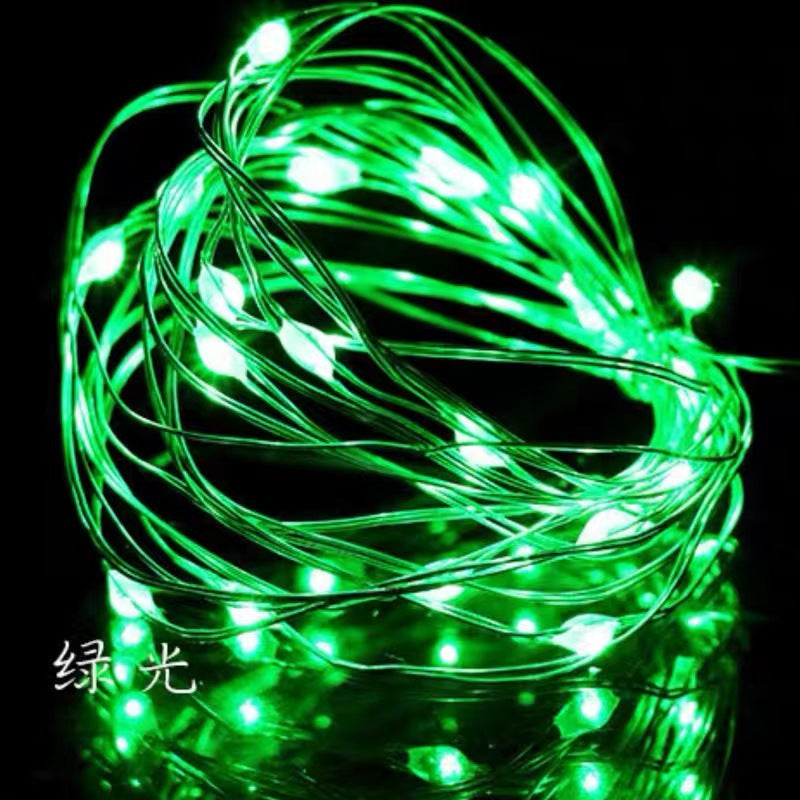 LED Copper Wire String Lights for Bar Decor | Bottle Lights & Floral Gift Bag Decoration