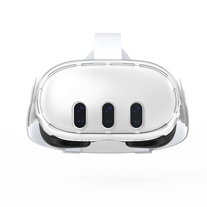 New Meta Quest 3 Headset Protective Cover – Crystal Shell VR Headset Accessory for Meta Quest 3