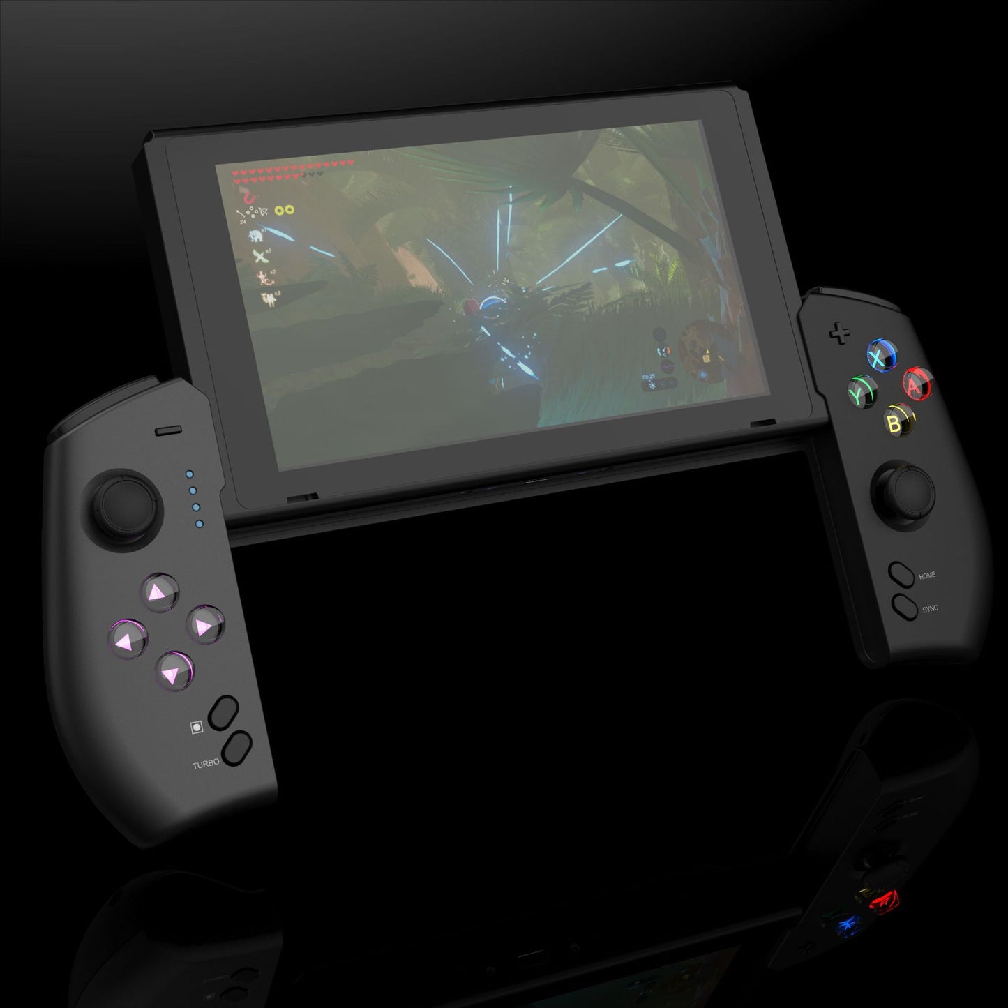 Switch Game Console Wireless Bluetooth Controller for Switch OLED with Vibration, Motion, and Turbo Functions