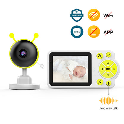 Baby Camera - 720P HD 4.5-Inch Baby Monitor with Smart AI WiFi