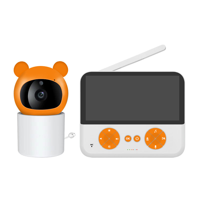 5-Inch Display Baby Monitor with Two-Way Audio and 355° Video Surveillance