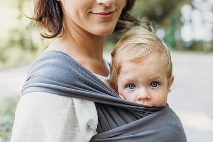 Baby Carrier -  Cotton Crossbody Infant Sling, Front-Facing Baby Wrap