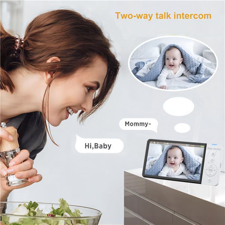 5-Inch 1080P Baby Monitor – High-Definition Baby Surveillance Camera