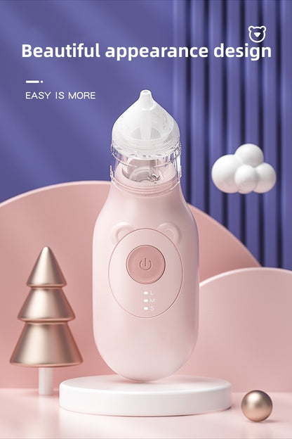 Electric Baby Nasal Aspirator | Anti-Backflow Nasal Cleaner for Babies