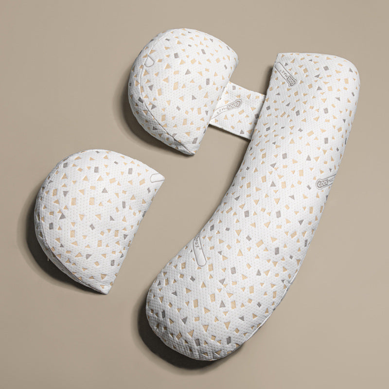 U-Shaped Maternity Pillow for Side Sleeping and Nursing