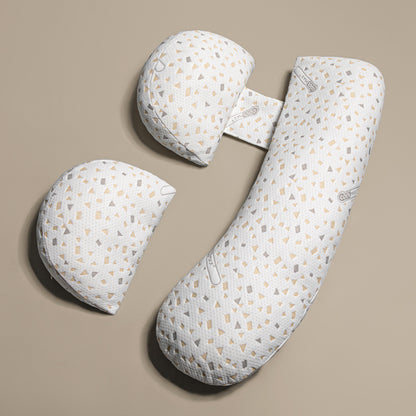 U-Shaped Maternity Pillow for Side Sleeping and Nursing