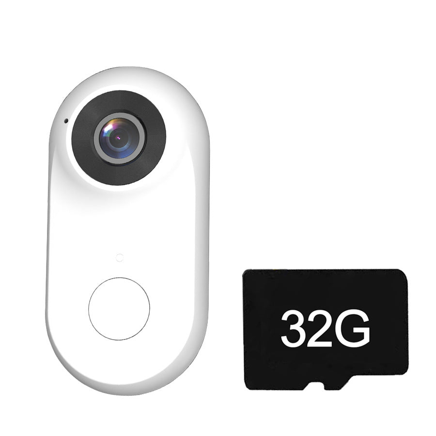 WiFi Thumb-Sized Sports Camera - 1080p HD Magnetic Outdoor Cycling, Hiking, and Recording Action Camera