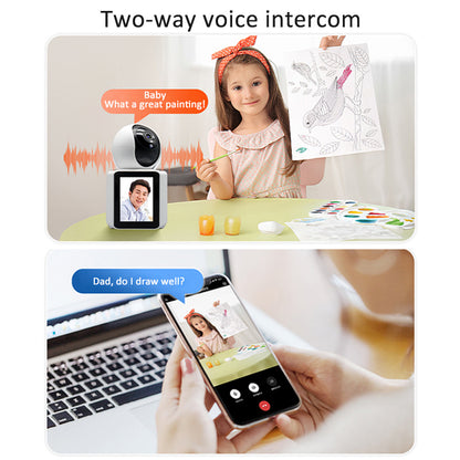 Smart Surveillance Camera with Two-Way Video Call and One-Button Call Feature