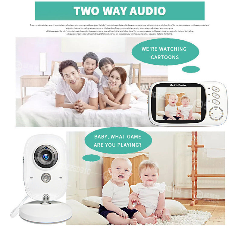 Baby Monitor - Home Monitor for Elderly, Children, and Babies - Baby Care Monitor